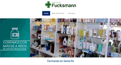 Desktop Screenshot of farmaciafucksmann.com